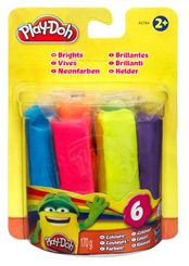PD-PLAY-DOH náhradní náplně 6 barev