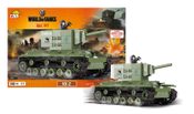 Stavebnice World of Tanks tank KV2, 500 k, 1 f