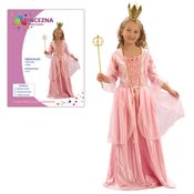 Dětský kostým PRINCEZNA vel.M (120-130 cm)