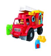 MEGA BLOKS Hasičské auto s kostkami HASIČI