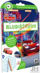 Bludišťárna Auta (Cars) set s tužkou