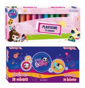 Plastelína Littlest Pet Shop, 12 barev