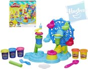 PLAY-DOH Modelína Dortíčková oslava set 5 kelímků s tvořítky a doplňky