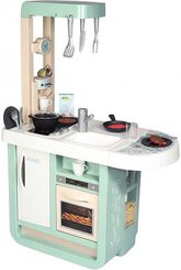 SMOBY Kuchyňka dětská Bon Appetit Cherry pastelová elektronická na baterie
