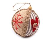 Dekorační závěs koule Ø10 cm