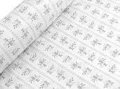 Bavlněná látka folk pruhy