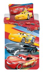 Povlečení Cars red 02 140x200, 70x90 cm