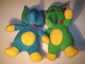 PLYŠ Slon barevný 28419 plyš 35cm