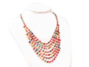 Náhrdelník s kamínky VODA (1 ks)