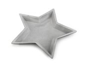 Dekorační podnos Ø23,5 cm hvězda