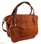 Dámská kabelka OBZ003 hnědá
