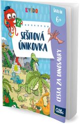 ALBI Kvído Sešitová únikovka Cesta za dinosaury