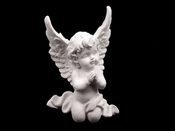 Dekorace anděl 6x9 cm (1 ks)