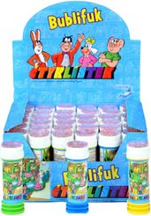 Bublifuk s hrkávkou Čtyřlístek 50ml 3 barvy
