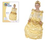 Dětský kostým PRINCEZNA KRÁSKA vel.S (110-120 cm)