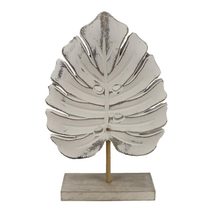 Dekorace list D5361 - 17.5 × 6 × 27 cm