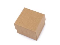 Krabička na šperky natural 5x5 cm – balení 2 ks