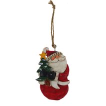 Vánoční dekorace k zavěšení Santa X6383/1 - 23 × 19 × 37 cm