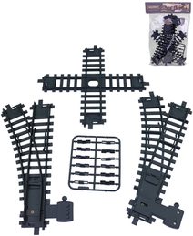 Koleje náhradní Křížení + Výhybka 2ks + Spojky 12ks doplněk k vláčkodráze