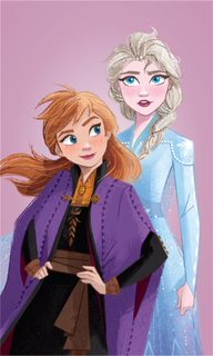 Dětský ručník Frozen Purple 05 30x50 cm