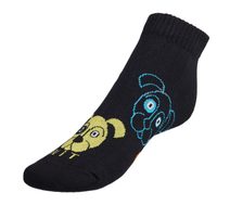 Ponožky nízké Pes černý - 39-42 černá