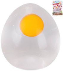 Vajíčko gelové strečové na mačkání antistresové dětská žertovinka