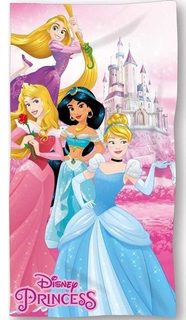 Osuška Micro Princezny Polyester, 70/140 cm