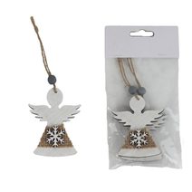 Anděl k zavěšení, 2ks D5745-01 - 6 x 0,5 x 7 cm