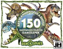 Album samolepky Dinosauři Bav se a nalepuj zas a znovu!