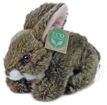 Králík hnědý ležící 17cm Eco-Friendly