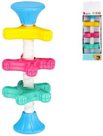 BAM BAM Baby Věž aktivní 21cm se třemi šroubovacími kroužky pro miminko