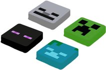 PIXIE CREW & MINECRAFT Náhradní multipixely I. set 4ks silikon