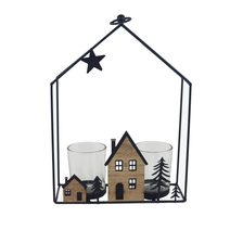 Svícen na 2 svíčky K3804 - 18 × 6.5 × 27 cm