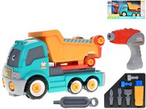 Auto nákladní montážní šroubovací set se šroubovákem a doplňky na baterie