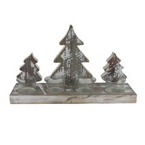 Svícen stromky D6541 - 35 × 10 × 20 cm