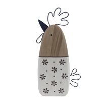 Dekorace slepička D6889-01 - 18 cm