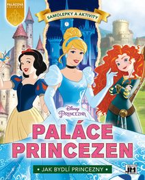 JIRI MODELS Knížka samolepková Princezny Paláce Princezen Disney