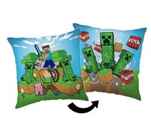 Polštářek Minecraft Creeper rush 40x40 cm