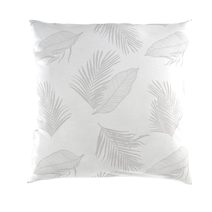 Povlak na polštář hladká bavlna DELUX SANEL šedé reverse