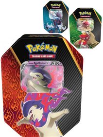 ADC Hra Pokémon TCG: Divergent Powers Tin 4x booster v kovovém boxu 3 druhy