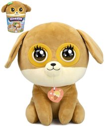 PLYŠ Winksies Caramel štěňátko mrkající interaktivní na baterie Zvuk