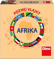 DINO Hra Poznej vlajky Afrika karetní