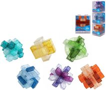 Brain Games kostka hlavolam 7cm puzzle skládačka 6 druhů