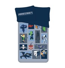 JERRY FABRICS Povlečení Minecraft Emblematic micro Polyester - mikrovlákno, 140/200, 70/90 cm