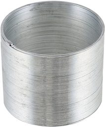 Pružina magická kouzelná spirála kovová metalická