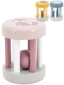 VIGA DŘEVO PolarB Chrastítko baby s rolničkou 3 druhy *DŘEVĚNÉ HRAČKY*