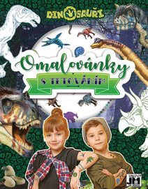 Omalovánky + tetování Dinosauři