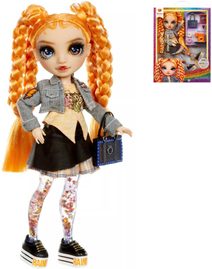 RAINBOW HIGH Sparkle&Shine fashion panenka Clementine (Orange) s doplňky