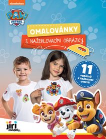 JIRI MODELS Omalovánky s nažehlovacími obrázky Tlapková Patrola