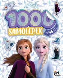 JIRI MODELS 1000 samolepek s aktivitami Frozen (Ledové Království)